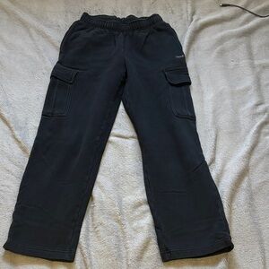 TNA Black Cargo Track Pants